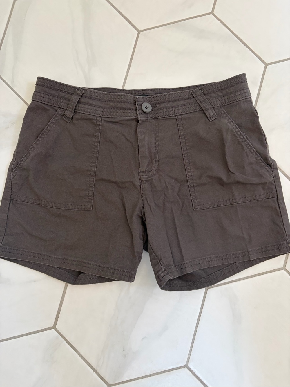 Prana Women's Hiking Shorts Dark Gray